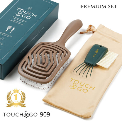 Szczotka do włosów Touch&amp;Go 909 - brązowa