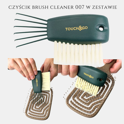 Szczotka do włosów Touch&amp;Go 808 - beżowa