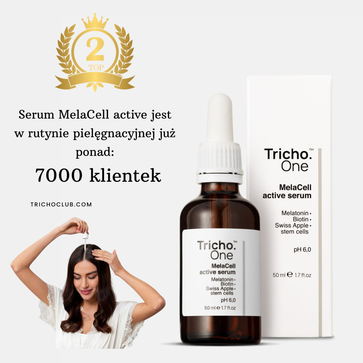 MelaCell active serum Tricho.One
