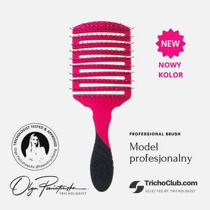 Szczotka do włosów Wet Brush Paddle Professional Różowa