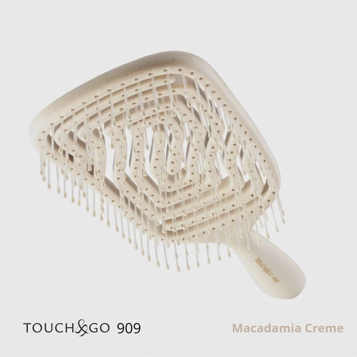 Szczotka do włosów Touch&amp;Go 909 - biała - limited edition